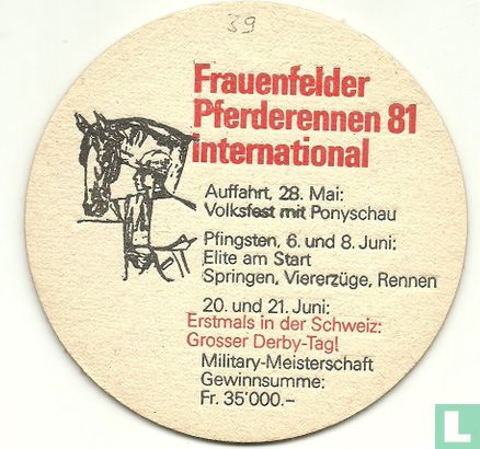 Pferderennen International 1981 - Image 1