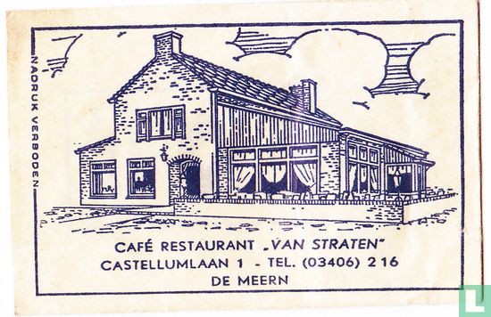 Café Restaurant "Van Straten"  