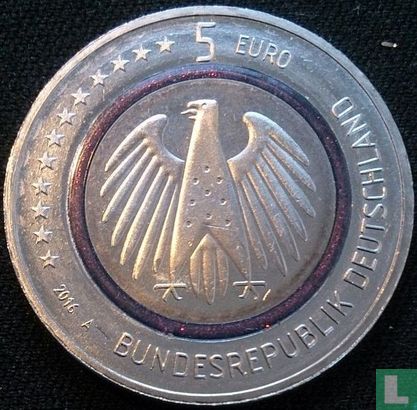 Allemagne 5 euro 2016 (A) "Planet Earth" - Image 1