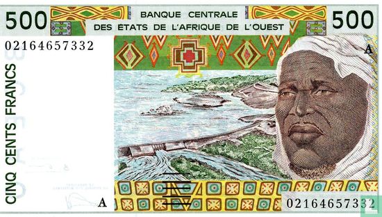 West Afr Stat. 500 Francs A - Image 1