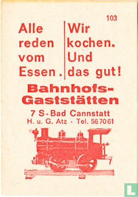 Bahnhof Gaststätten - H.u.G. Atz