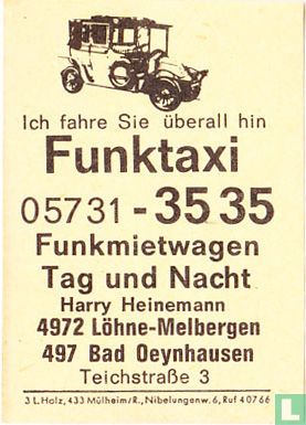 Funktaxi - Harry Heinemann