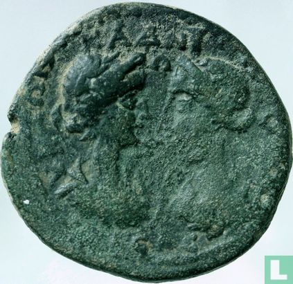 Roman Empire - Cilicia (Seleucië ad Calycadnum) Æ37 18g Trebonianus Gallus AD 251-253 - Afbeelding 2