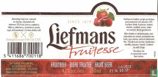 Liefmans fruitesse HE920