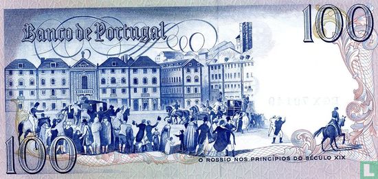 Portugal 100 escudos 1985 ( March 12 ) - Image 2