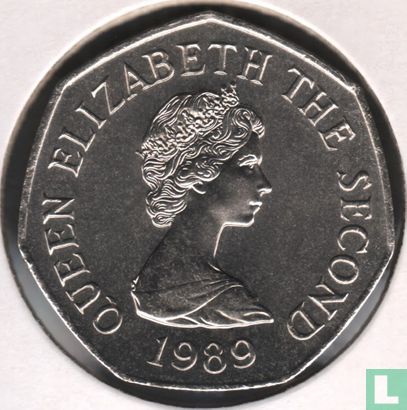 Jersey 50 Pence 1989 - Bild 1