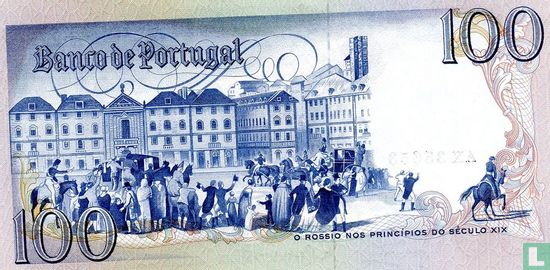Portugal 100 Escudos  - Afbeelding 2