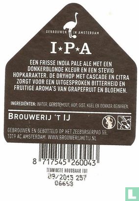 Brouwerij 't IJ IPA - Afbeelding 2