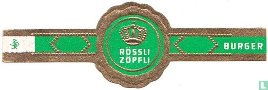 Rössli  Zöpfli - Burger - Afbeelding 1