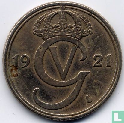 Suède 50 öre 1921 - Image 1