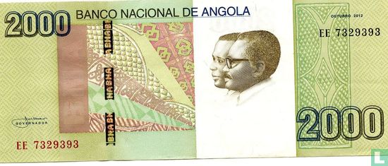 Angola 2,000 Kwanzas 2012 - Image 1