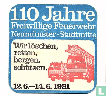 110 Jahre Freiwillige Feuerwehr Neumünster-Stadtmitte - Bild 1