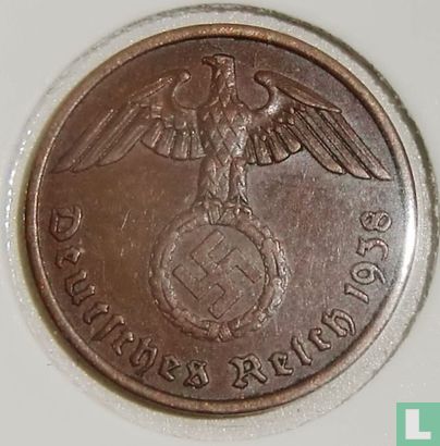 Duitse Rijk 2 reichspfennig 1938 (A) - Afbeelding 1
