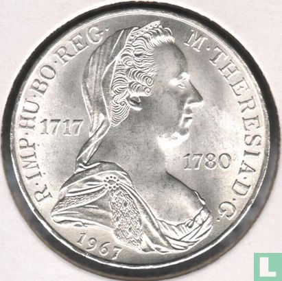 Oostenrijk 25 schilling 1967 "250th anniversary Birth of Maria Theresia" - Afbeelding 1