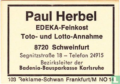 Paul Herbel - Edeka-Feinkost
