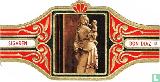 O.L. vrouw met kind 15e eeuw - Afbeelding 1