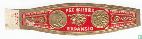 P.G.C.Hajenius Expansio   - Afbeelding 1