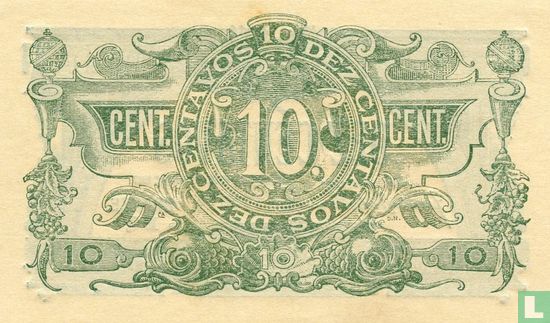Portugal 10 centavos 1917 - Image 2