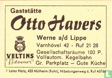 Gaststätte Otto Havers