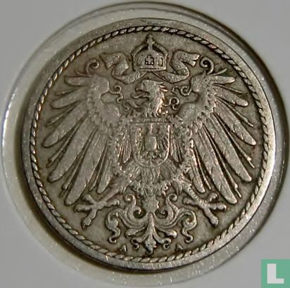 German Empire 5 pfennig 1904 (A) - Image 2