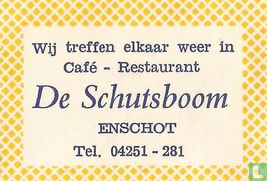 Café Restaurant De Schutsboom