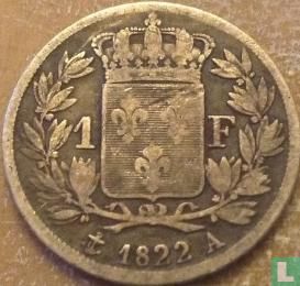 France 1 franc 1822 (A) - Image 1
