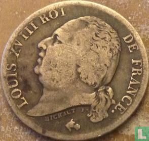 France 1 franc 1822 (A) - Image 2