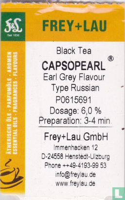 Capsopearl Earl Grey Flavour Type Russian - Afbeelding 3