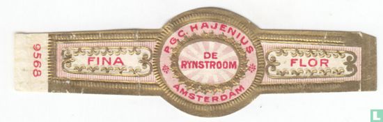 P.G.C.Hajenius De Rijnstroom Amsterdam - Fina - Flor  - Afbeelding 1