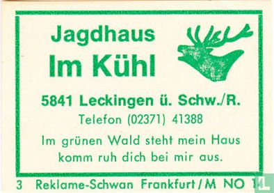 Jagdhaus Im Kühl