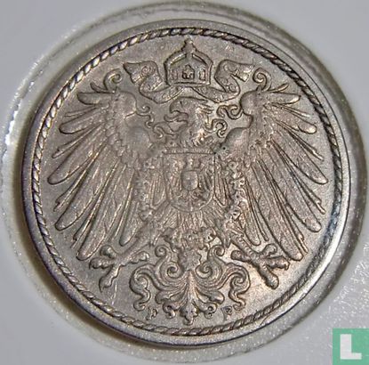 German Empire 5 pfennig 1910 (F) - Image 2