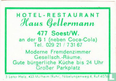 Hotel-Restaurant Haus Gellermann