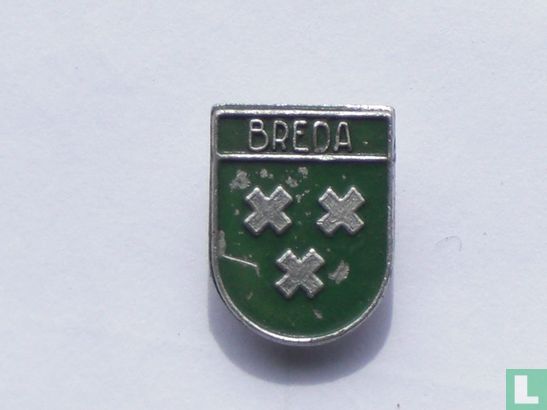 Breda  (groen) 3 kruizen - Image 1