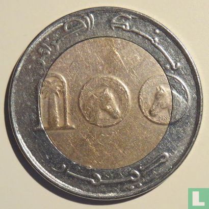 Algeria 100 dinars AH1434 (2013) - Image 2