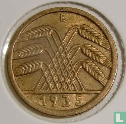 Duitse Rijk 5 reichspfennig 1935 (E) - Afbeelding 1