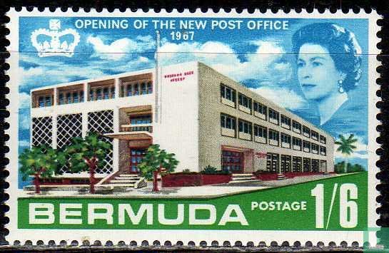 Opening van het nieuwe postkantoor 