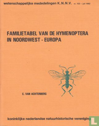 Familietabel van de hymenoptera in Noordwest-Europa - Bild 1