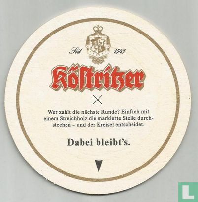 Köstritzer - Dabei bleibt's. - Image 1