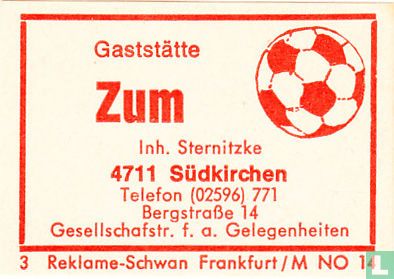 Gaststätte Zum - Sternitzke