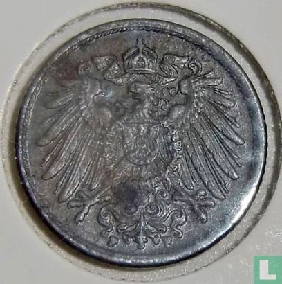 Empire allemand 5 pfennig 1921 (F) - Image 2