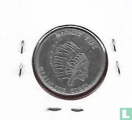USA  Magnetic Type Stainless Steel - Indian Head  1983 - Bild 2