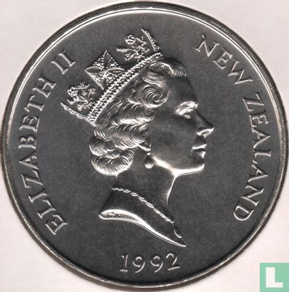 New Zealand 5 dollars 1992 "Abel Tasman" - Image 1