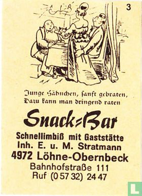 Snack=Bar - E.u.M. Stratmann