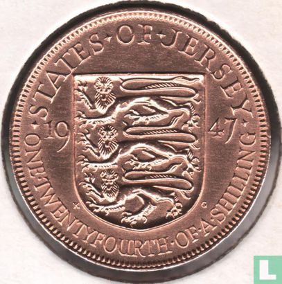 Jersey 1/24 shilling 1947 - Image 1