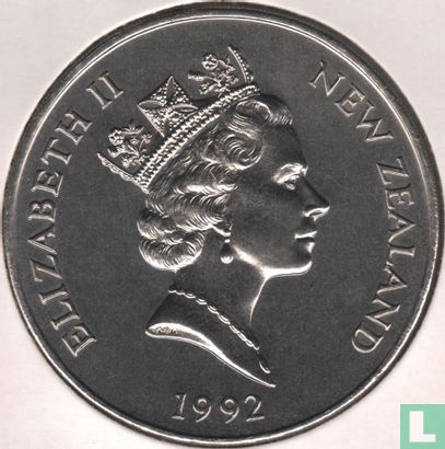 Neuseeland 5 Dollar 1992 "Captain James Cook" - Bild 1
