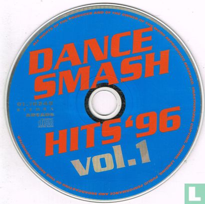 538 Dance Smash Hits '96 1 - Image 3
