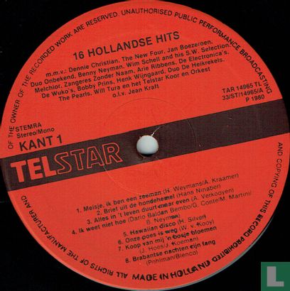 16 Nieuwe Hollandse Hits - Afbeelding 3