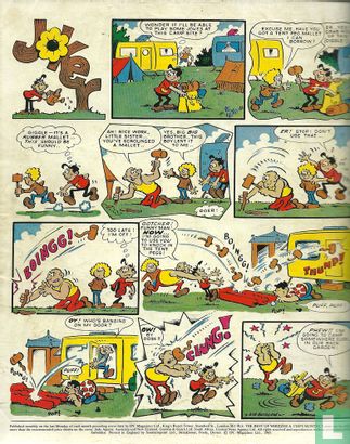 The Best of Whizzer and Chips Monthly August,1985 - Afbeelding 2