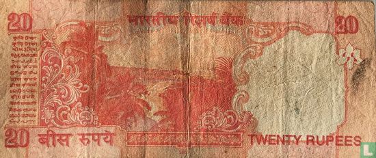 India 20 Rupees 2008 (E) - Afbeelding 2