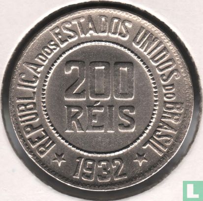Brazilië 200 réis 1932 - Afbeelding 1